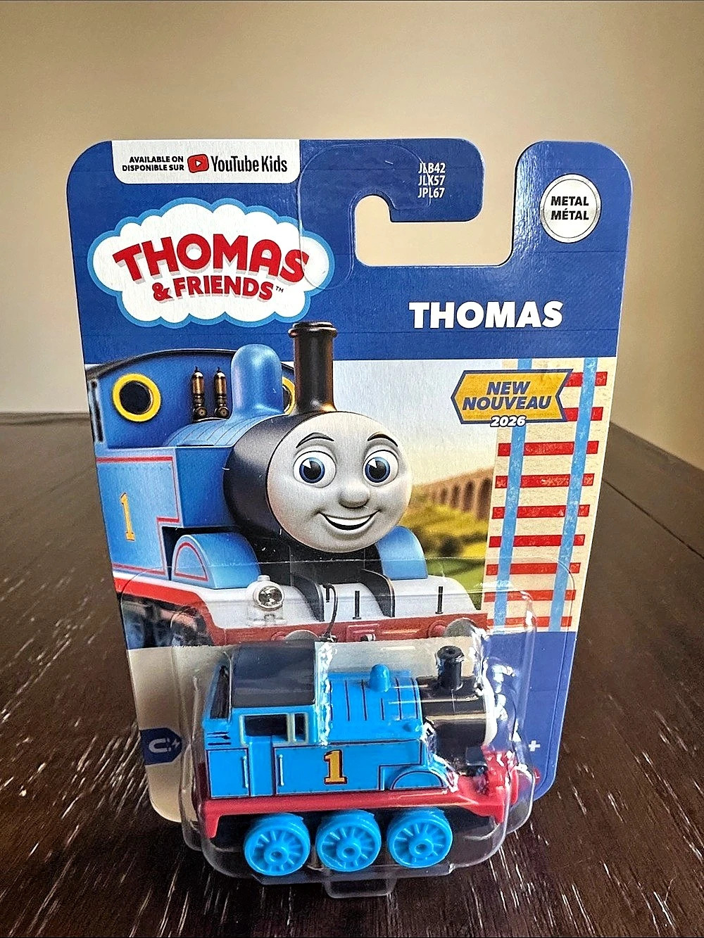 Mattel Thomas & Friends Thomas Metal Magnetic Train Car Toy NWT
